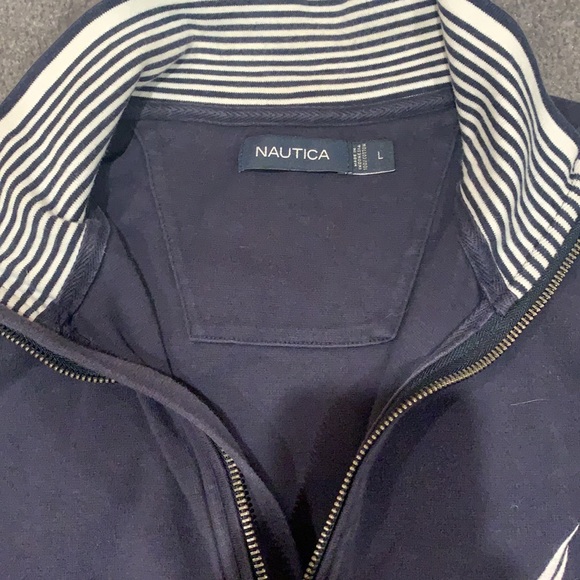 Nautica Zip Up Sweater - Picture 3 of 4